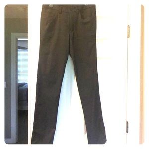Men’s black lulu lemon ABC Pant